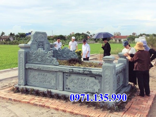 Mộ đá nguyên khối - Mẫu mộ đá tự nhiên đẹp bán Bình Thuận