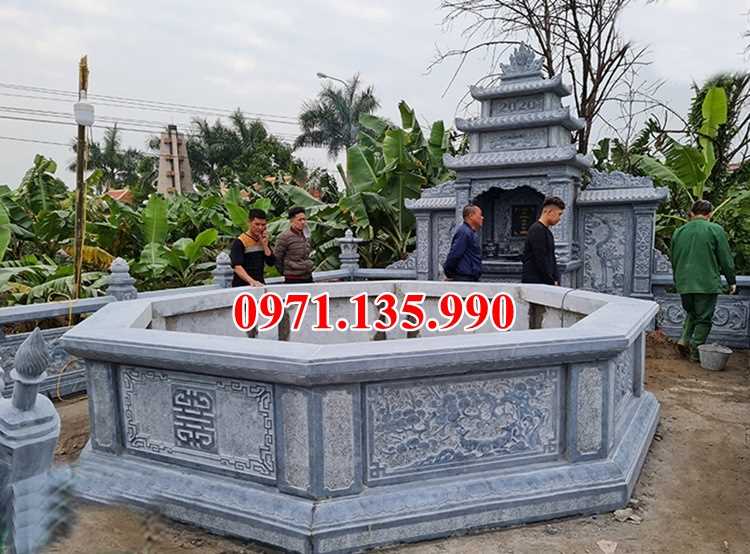 Mộ đá nguyên khối - Mẫu mộ đá tự nhiên đẹp bán Bình Thuận