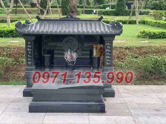 Mộ đá song thân - Mẫu mộ phu thê bằng đá đơn giản đẹp bán Bình Thuận