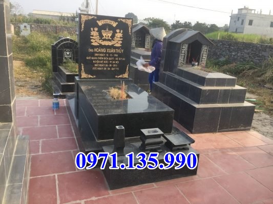 Mộ hoa cương - Mẫu mộ bằng đá Granite đẹp bán tại Bình Thuận