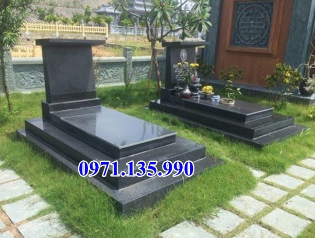 Mộ hoa cương - Mẫu mộ bằng đá Granite đẹp bán tại Bình Thuận