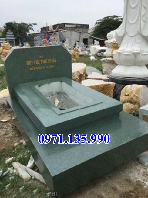 Mộ hoa cương - Mẫu mộ bằng đá Granite đẹp bán tại Bình Thuận
