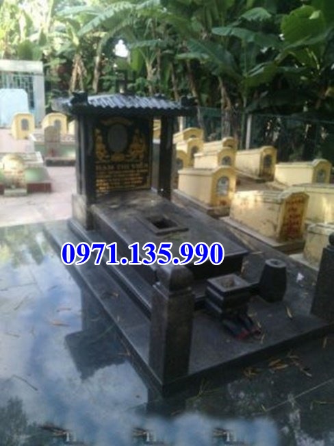 Mộ hoa cương - Mẫu mộ bằng đá Granite đẹp bán tại Bình Thuận