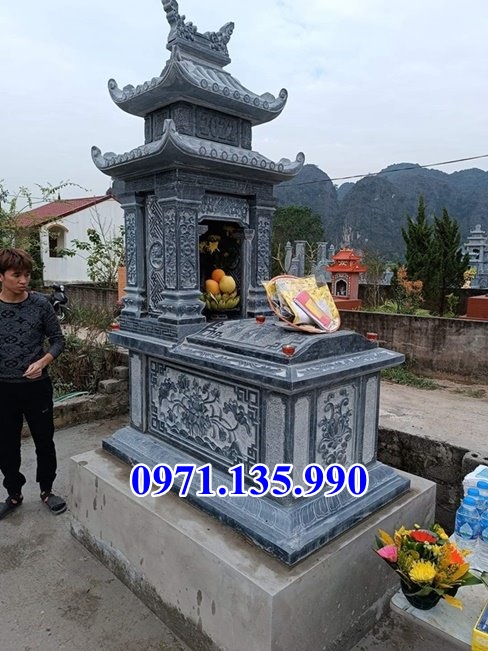 Mộ đá tôn tạo - Mẫu mộ cải táng bằng đá đẹp bán tại Bình Thuận