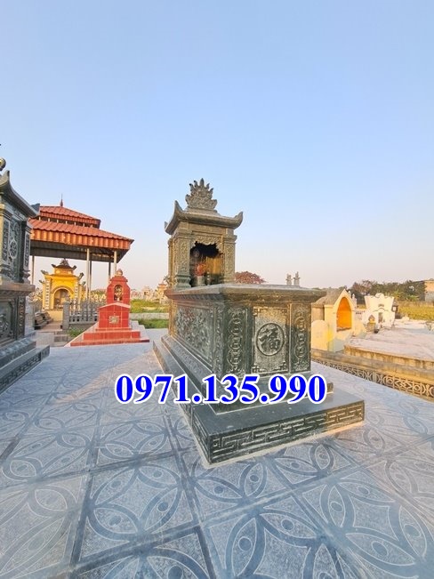 Mộ đá tôn tạo - Mẫu mộ cải táng bằng đá đẹp bán tại Bình Thuận