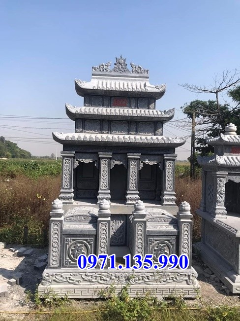 Mộ bằng đá đẹp - Mẫu mộ đá xanh cẩm thạch đẹp bán tại Khánh Hoà