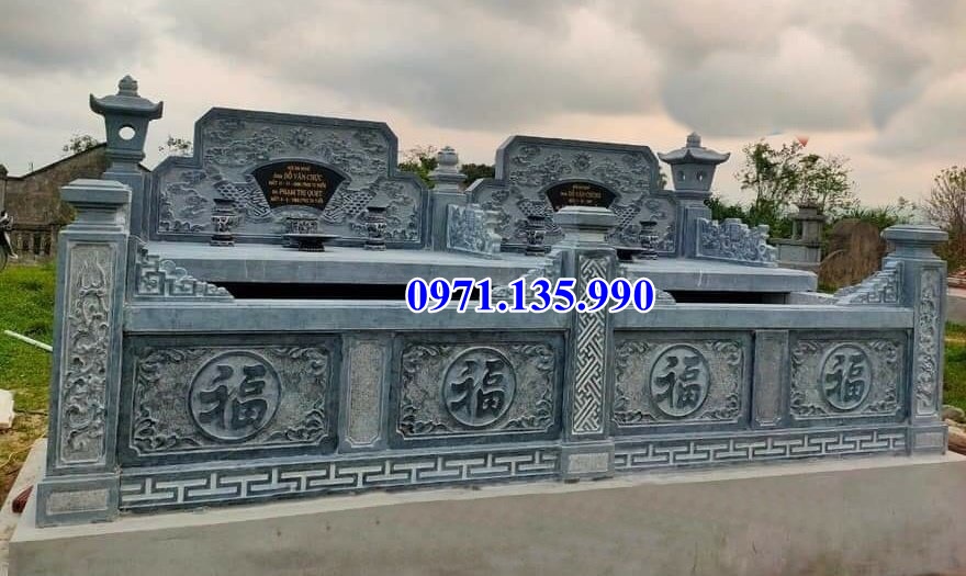 Mộ đá nguyên khối - Mẫu mộ đá tự nhiên đẹp bán tại Khánh Hoà