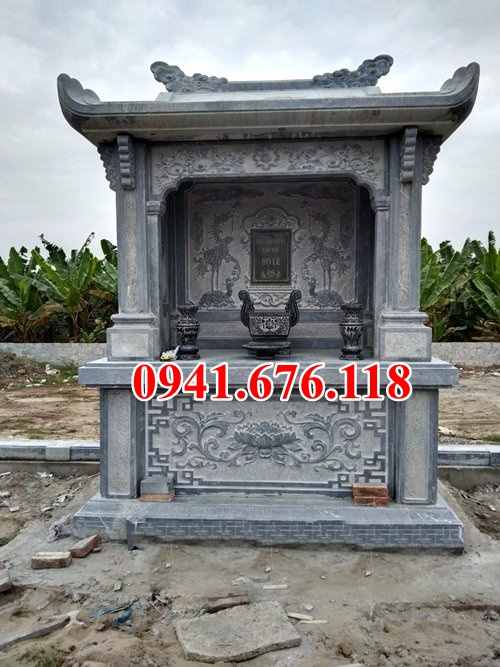mẫu 523 mộ bằng đá đẹp bán nam định - mồ mả ông bà bố mẹ gia đình