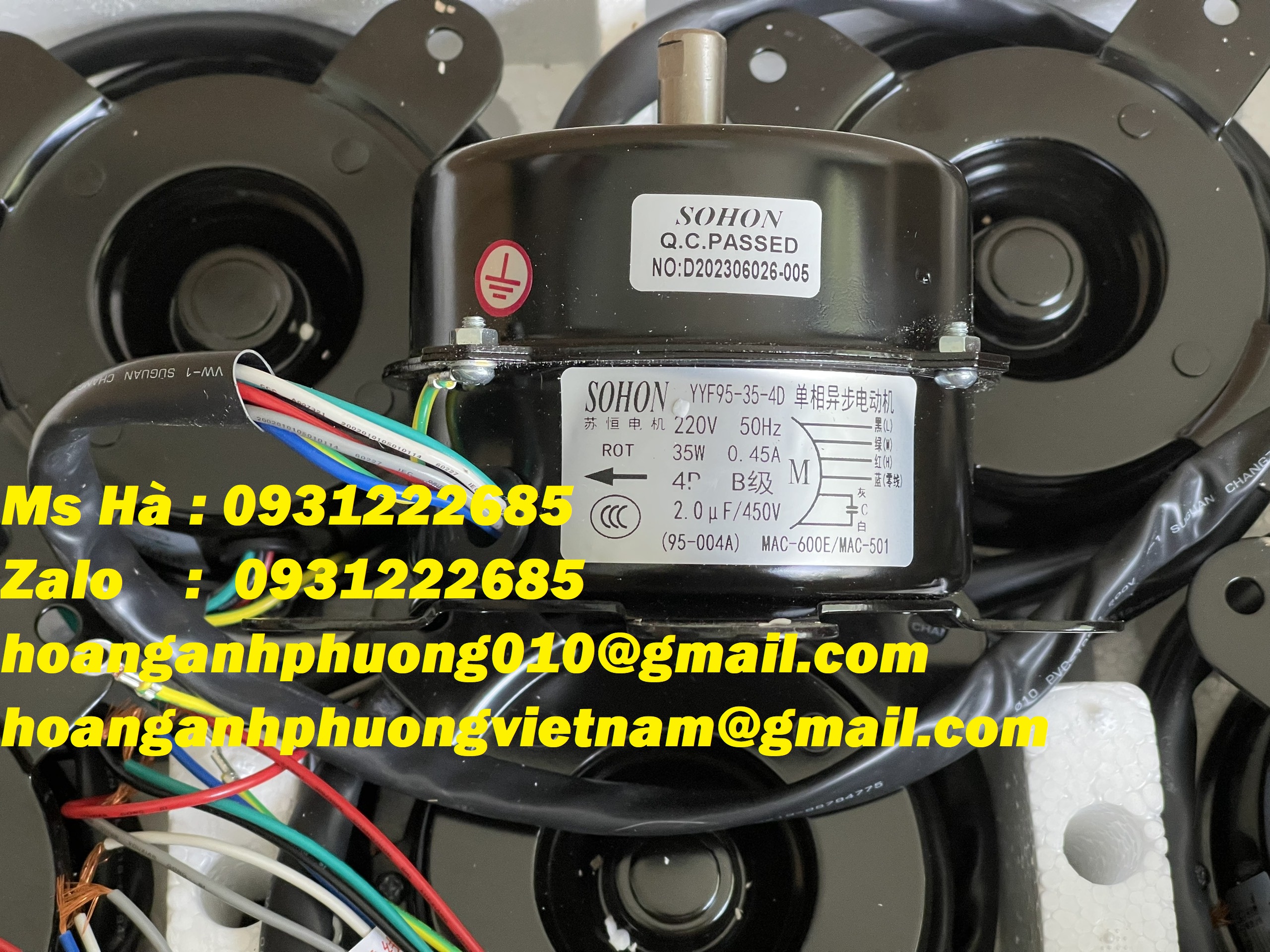 SOHON dòng động cơ mới YYF95-35-4D - giao hàng toàn quốc