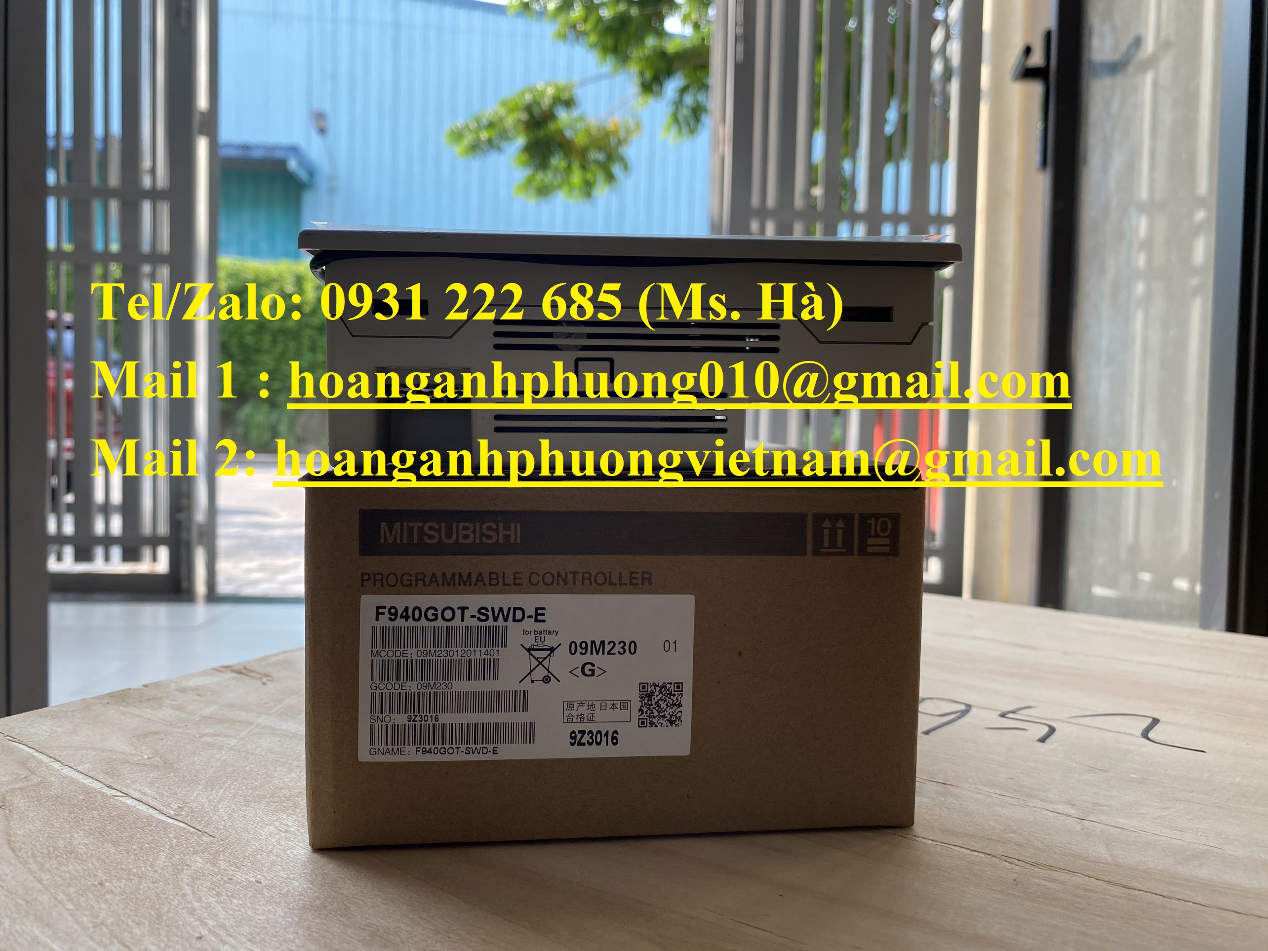Dòng màn hình chính hãng mitsubishi F940GOT-SWD-E Bình Dương