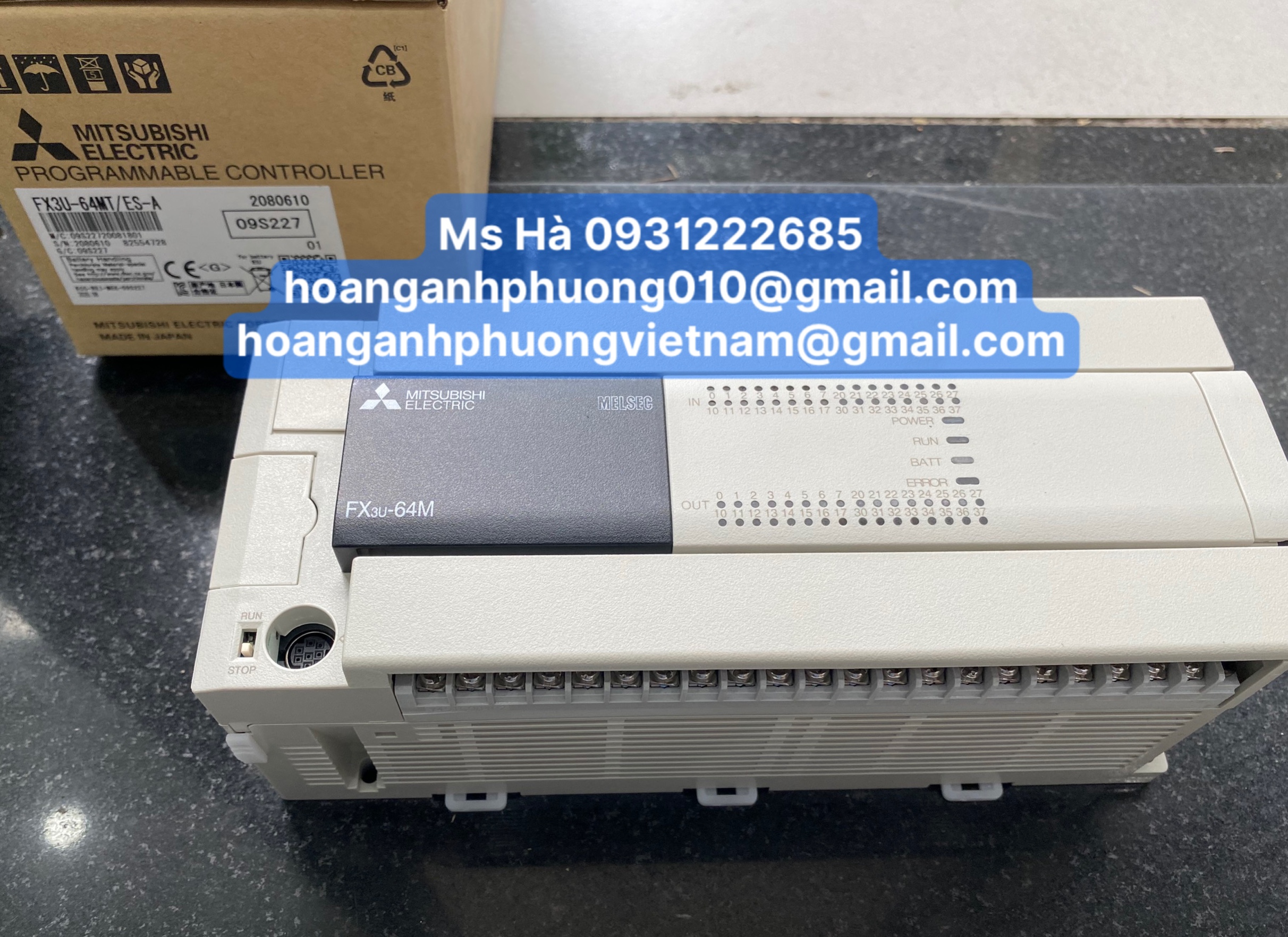 FX3U series FX3U-64MT/ES mitsubishi - hàng mới - giá tốt