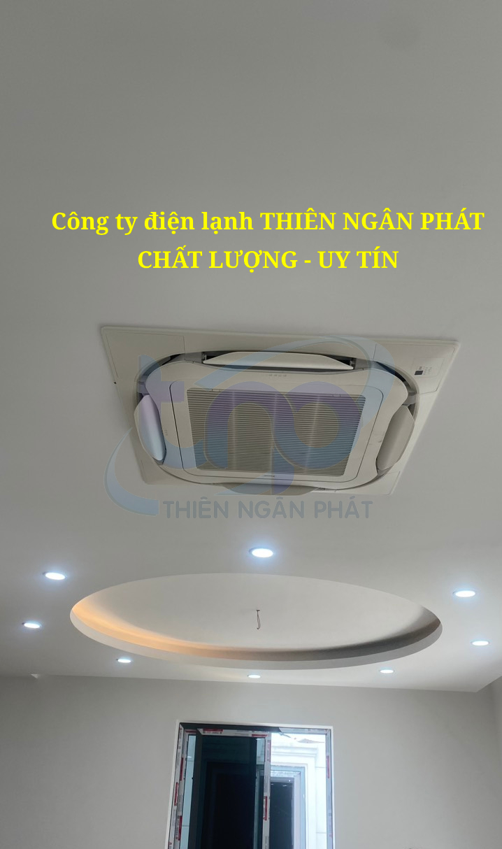 Máy lạnh âm trần và những lỗi thường gặp