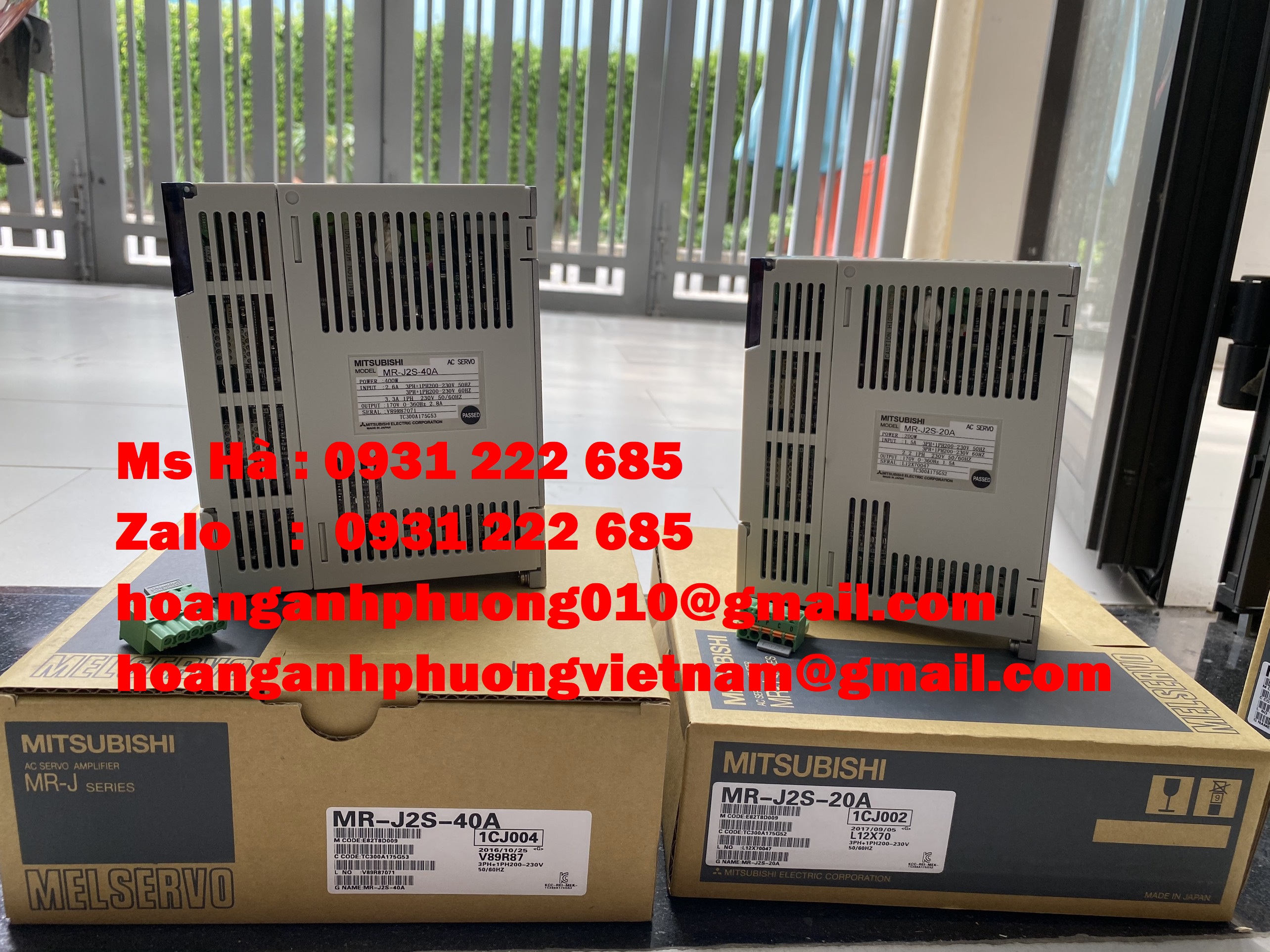 MITSUBISHI MR-J2S-40A bộ driver nhập khẩu chính hãng