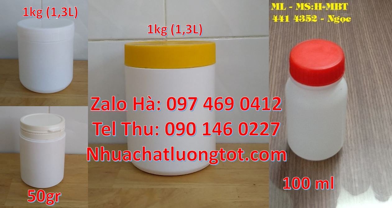 Bán hũ nhựa đựng hóa chất,hũ nhựa đựng thực phẩm bánh kẹo,hũ nhựa hdpe
