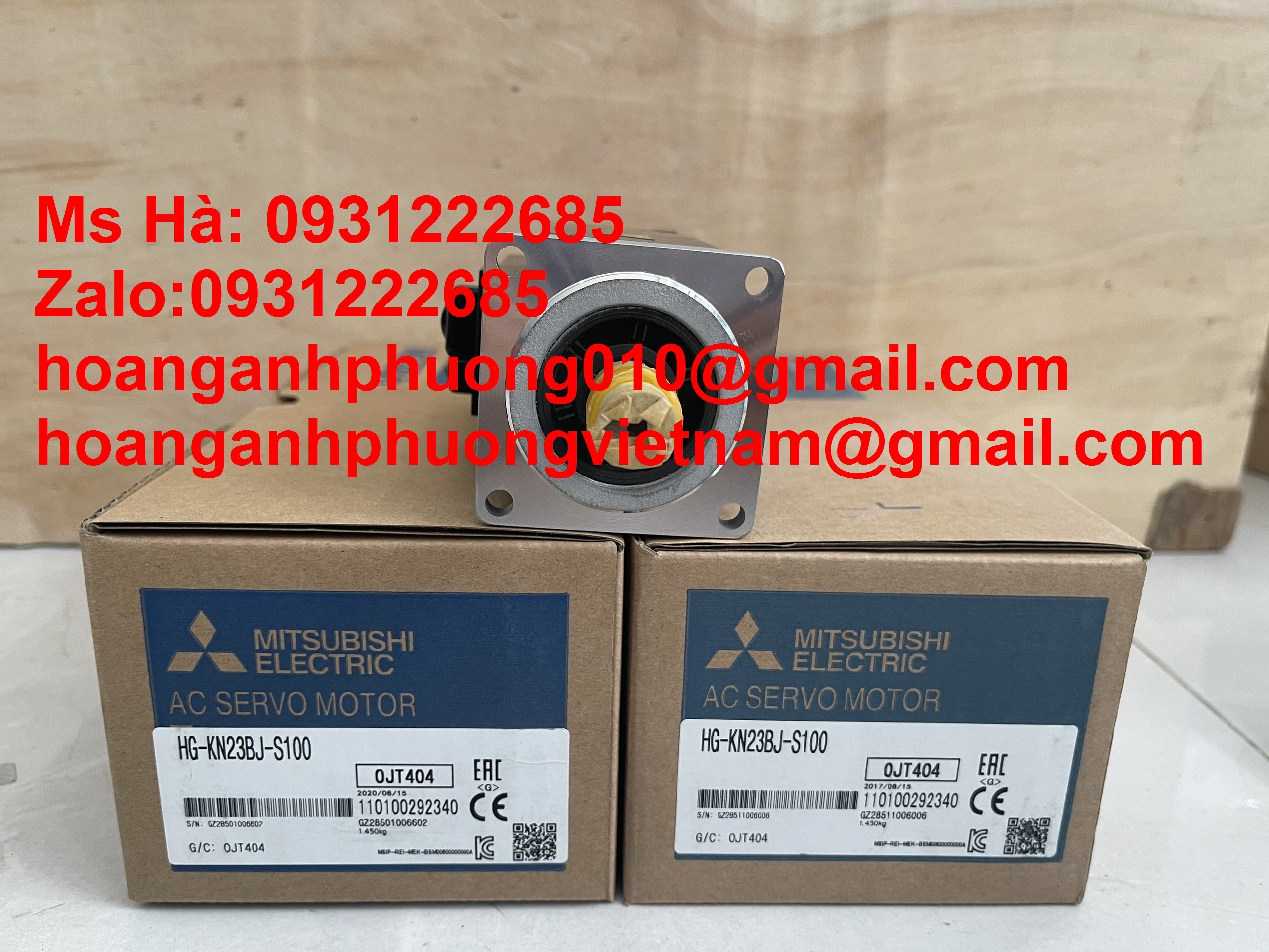 Motor HG-KN23BJ-S100 mitsubishi - hàng nhập - giá tốt cạnh tranh