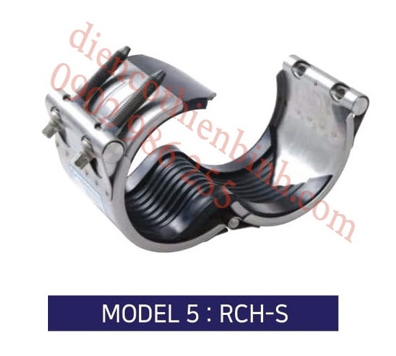 Khớp nối sửa chữa ống nhanh inox RCH-S nhập khẩu từ Hàn Quốc
