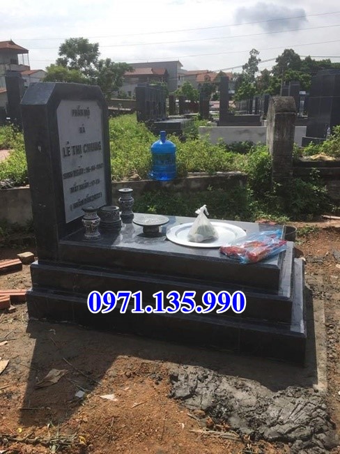 Mộ đá hoa cương - Mẫu mộ bằng đá Granite đẹp bán tại Phú Yên