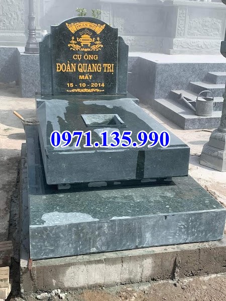 Mộ đá hoa cương - Mẫu mộ bằng đá Granite đẹp bán tại Phú Yên