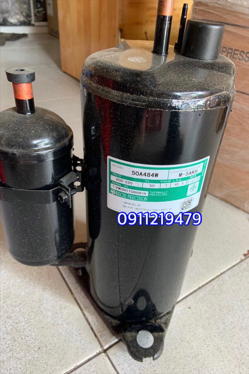 máy nén lạnh daikin 2.5hp r410 model 50A484W