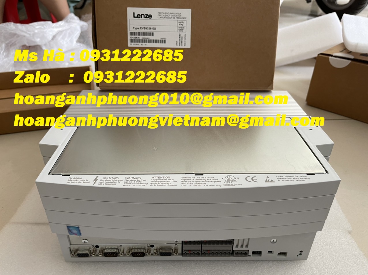 Nhận báo giá cạnh tranh - dòng biến tần nhập khẩu - EVS9326-ES