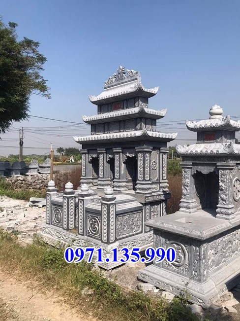 Mộ đá cải táng - Lăng mộ tôn tại lại bằng đá đẹp bán tại Vũng Tàu