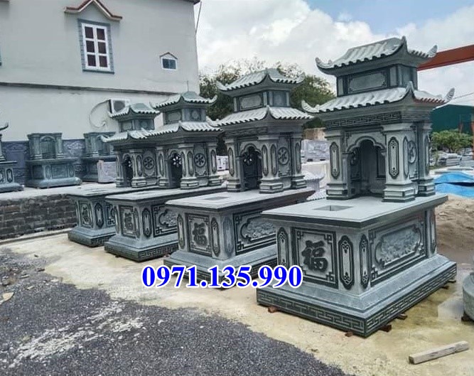 Mộ đá cải táng - Lăng mộ tôn tại lại bằng đá đẹp bán tại Vũng Tàu