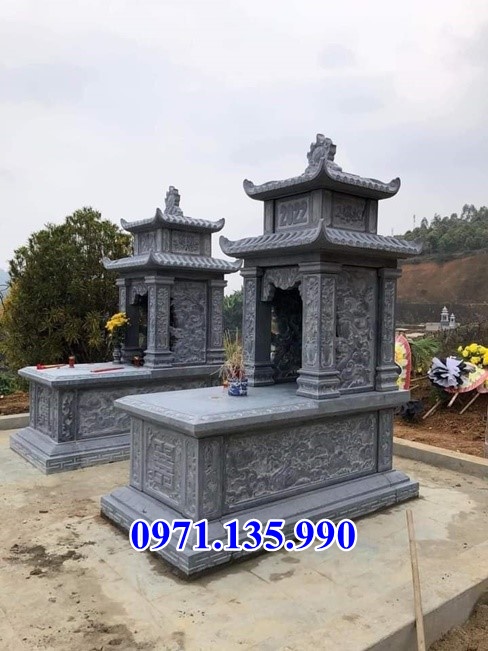 Mộ đá cải táng - Lăng mộ tôn tại lại bằng đá đẹp bán tại Vũng Tàu