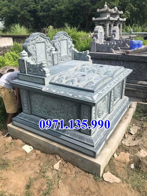 Mộ đá cải táng - Lăng mộ tôn tại lại bằng đá đẹp bán tại Vũng Tàu