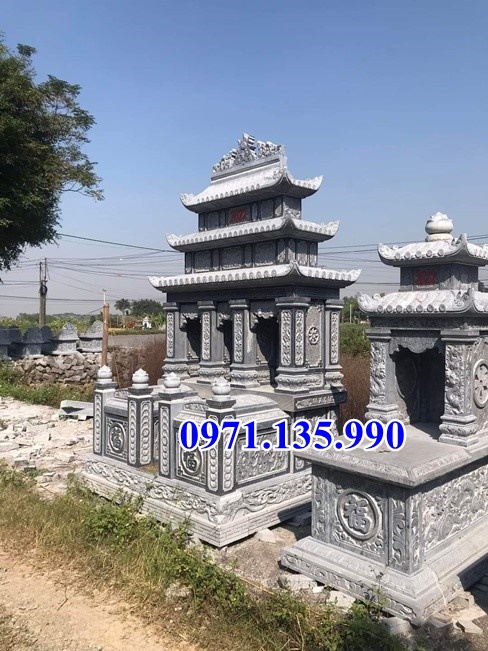 Mộ đá cải táng - Lăng mộ tôn tại lại bằng đá đẹp bán tại Vũng Tàu