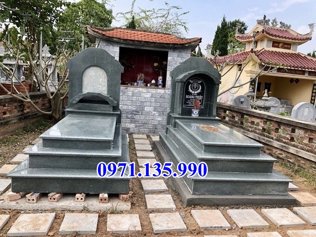Mộ đá hoa cương - Mẫu mộ bằng đá Granite đẹp bán tại Vĩnh Long