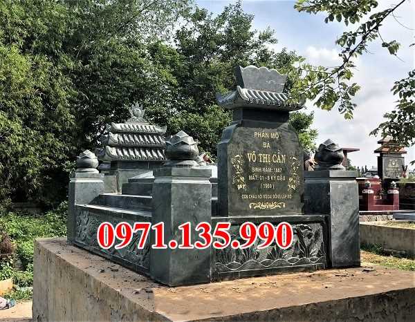 Mộ đá hoa cương - Mẫu mộ bằng đá Granite đẹp bán tại Vĩnh Long