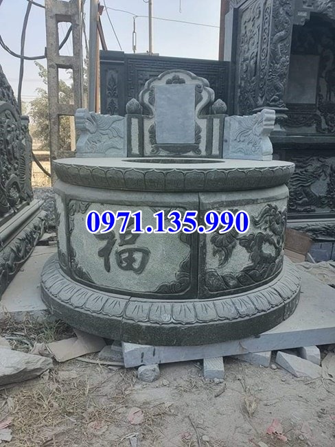 Mộ đá tròn - Lăng mộ hình lục lăng bát giác bằng đá bán Vĩnh Long