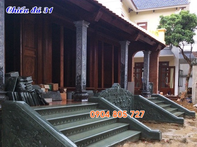 Hình ảnh 15 mẫu chiếu rồng đá nhà thờ họ