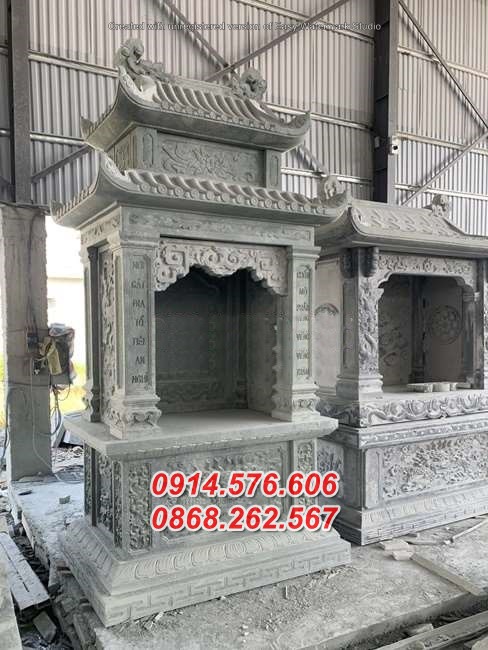 mẫu 452 cây hương thờ bằng đá bán đắk lắk - am miếu thờ ông thiên địa
