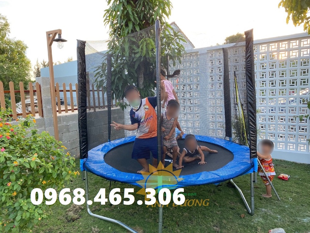Sàn nhún lò xo 2m44 và 3m66 hàng nhập khẩu có sẵn