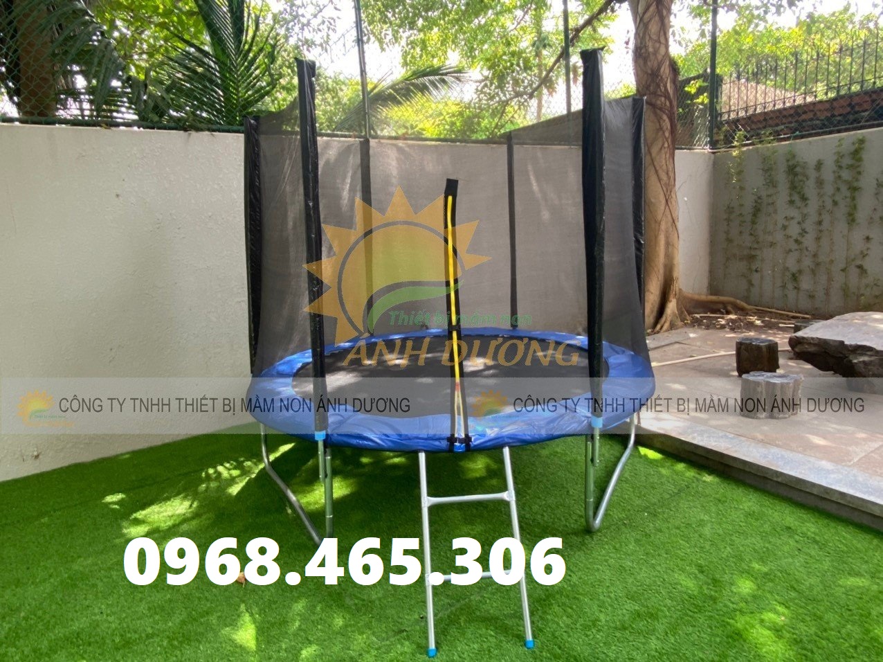 Sàn nhún lò xo 2m44 và 3m66 hàng nhập khẩu có sẵn