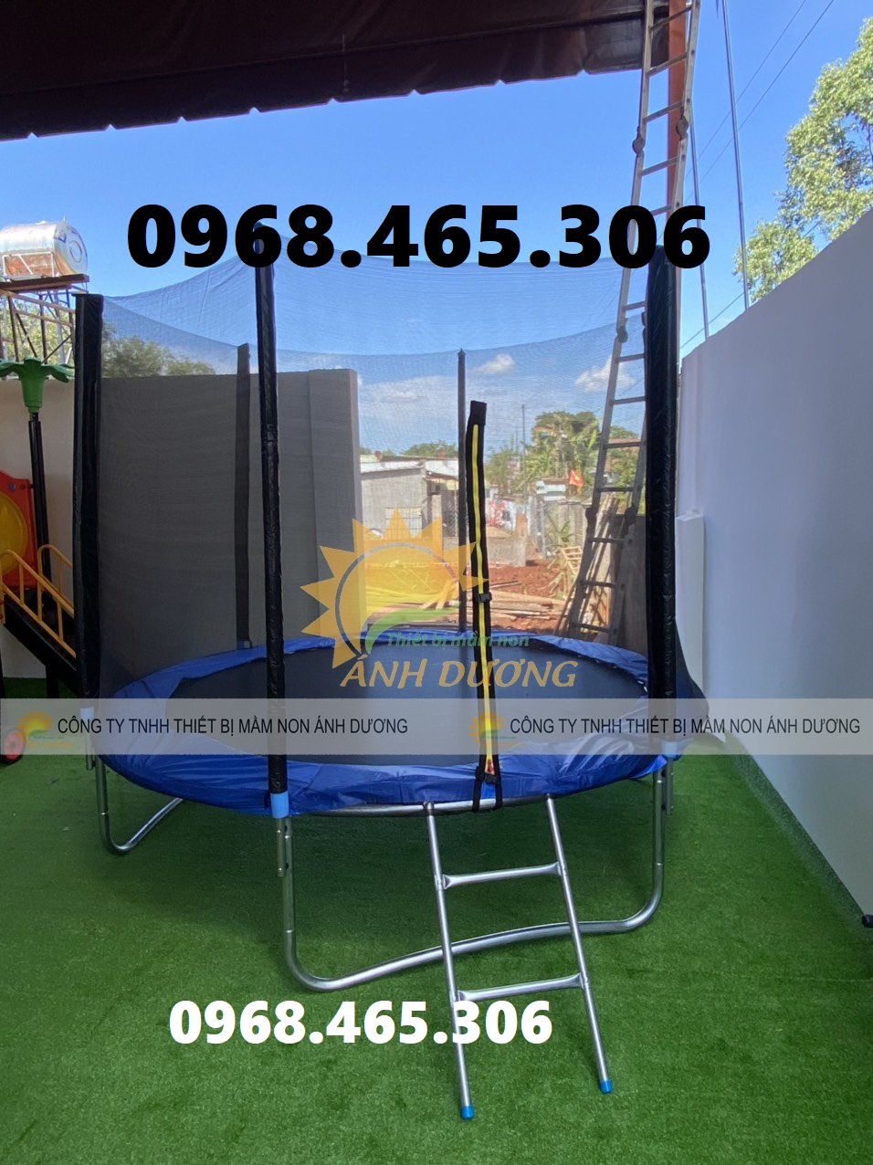 Sàn nhún lò xo 2m44 và 3m66 hàng nhập khẩu có sẵn