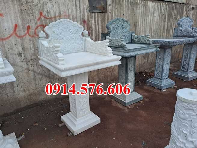 Mẫu 982 cây hương thờ bằng đá bán hà nội - miếu sơn thần linh thiên