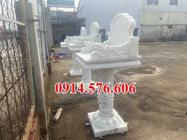Mẫu 851 cây hương thờ bằng đá bán bắc kạn - miếu sơn thần linh địa