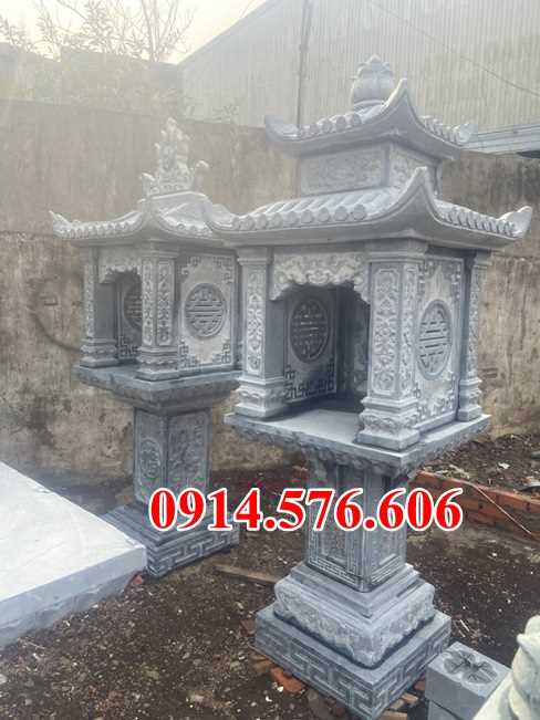 Mẫu 851 cây hương thờ bằng đá bán bắc kạn - miếu sơn thần linh địa