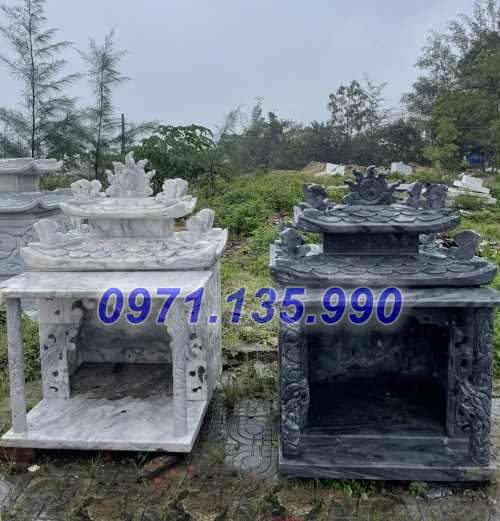 Bàn đá thờ thiên - Mẫu bàn thờ thiên bằng đá xanh đơn giản bán TP HCM