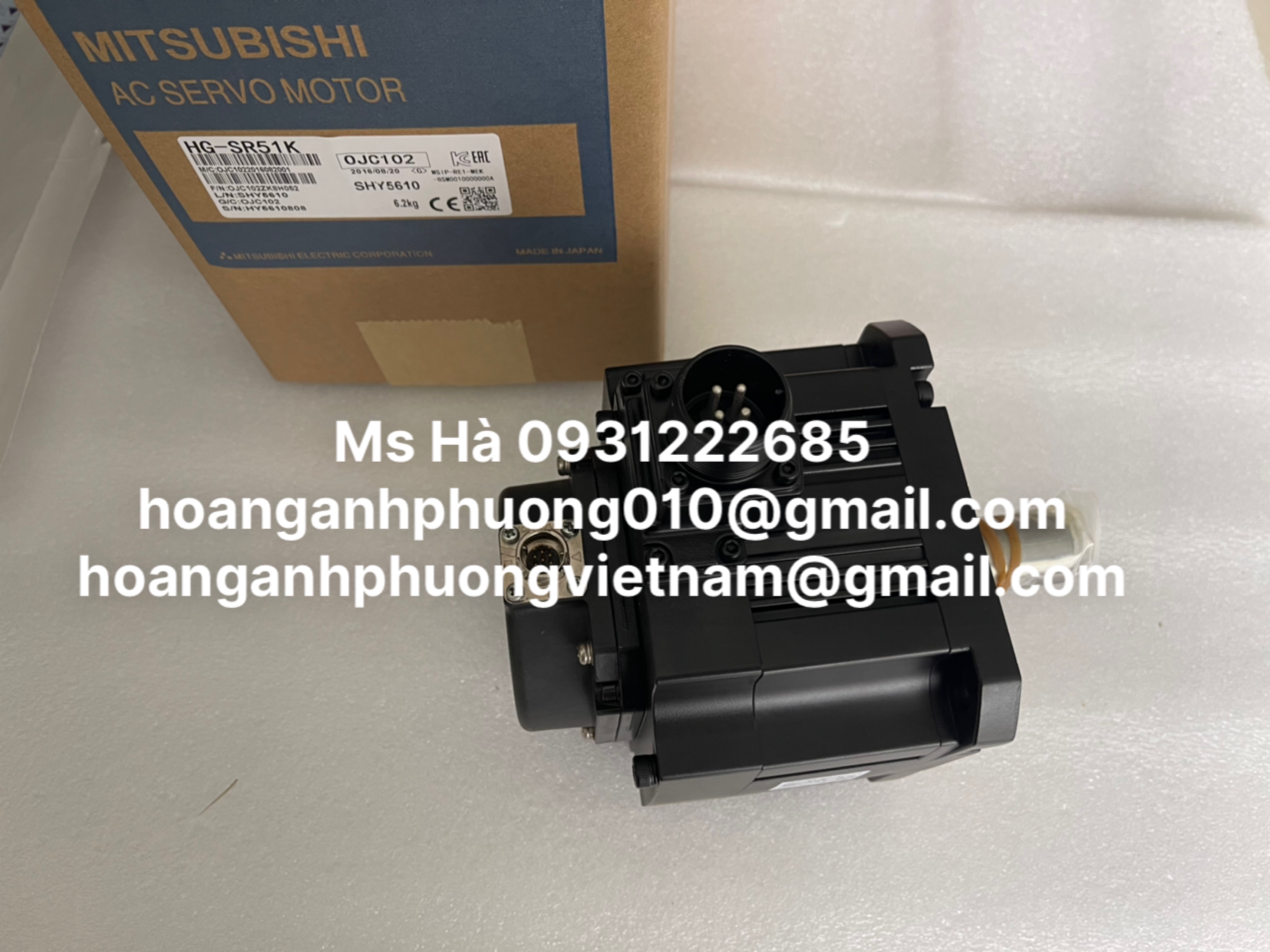 Servo J4 series HG-SR mitsubishi HG-SR51K - Hoàng Anh Phương