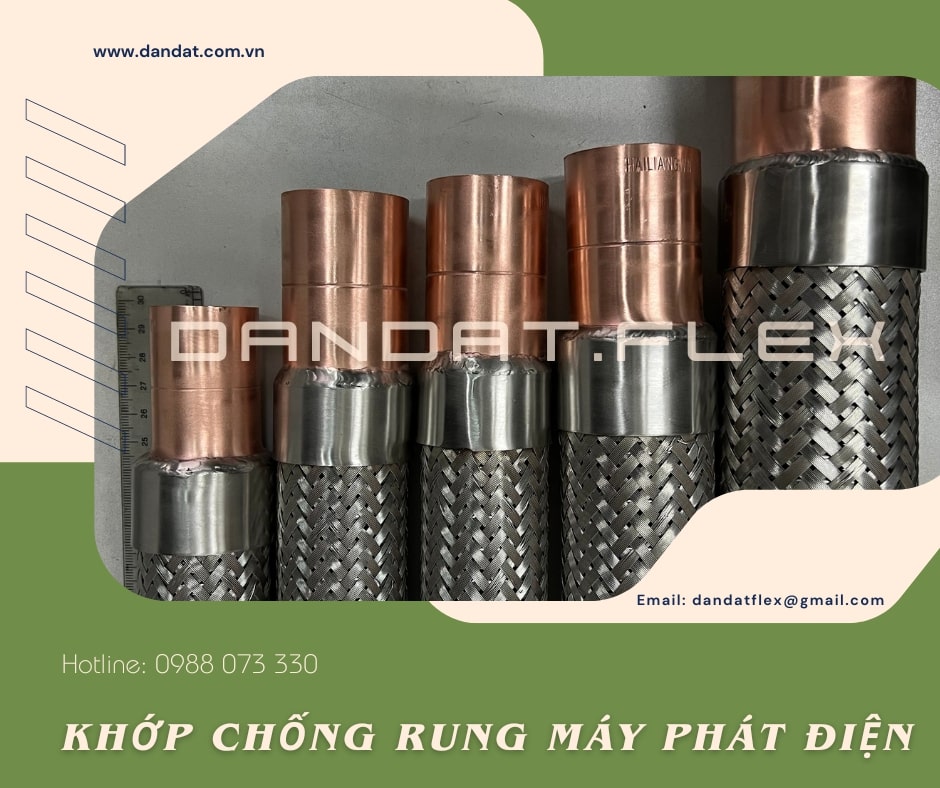 Khớp Nối Mềm  Khớp Chống Rung  Khớp Nối Giảm Chấn Cho Máy Phát Điện