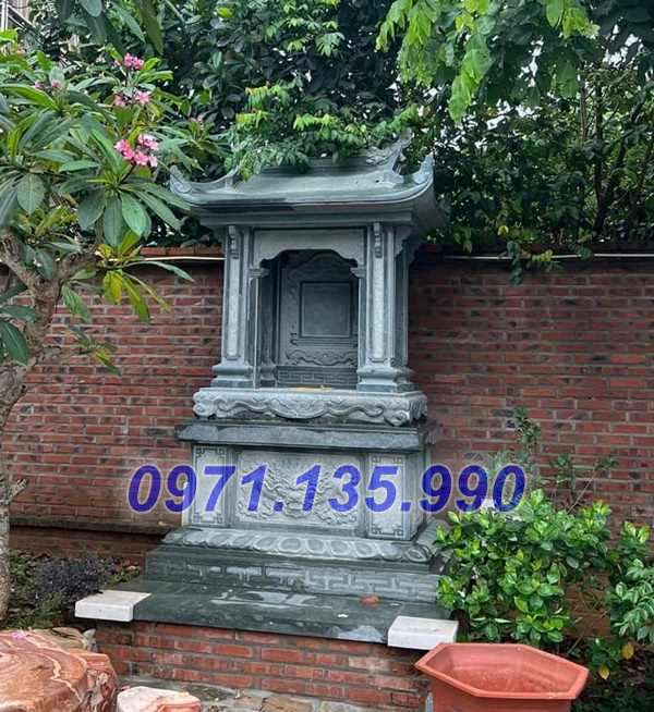 Miếu thờ đá đẹp - Mẫu miếu thờ bằng đá tự nhiên đẹp bán tại Sài Gòn