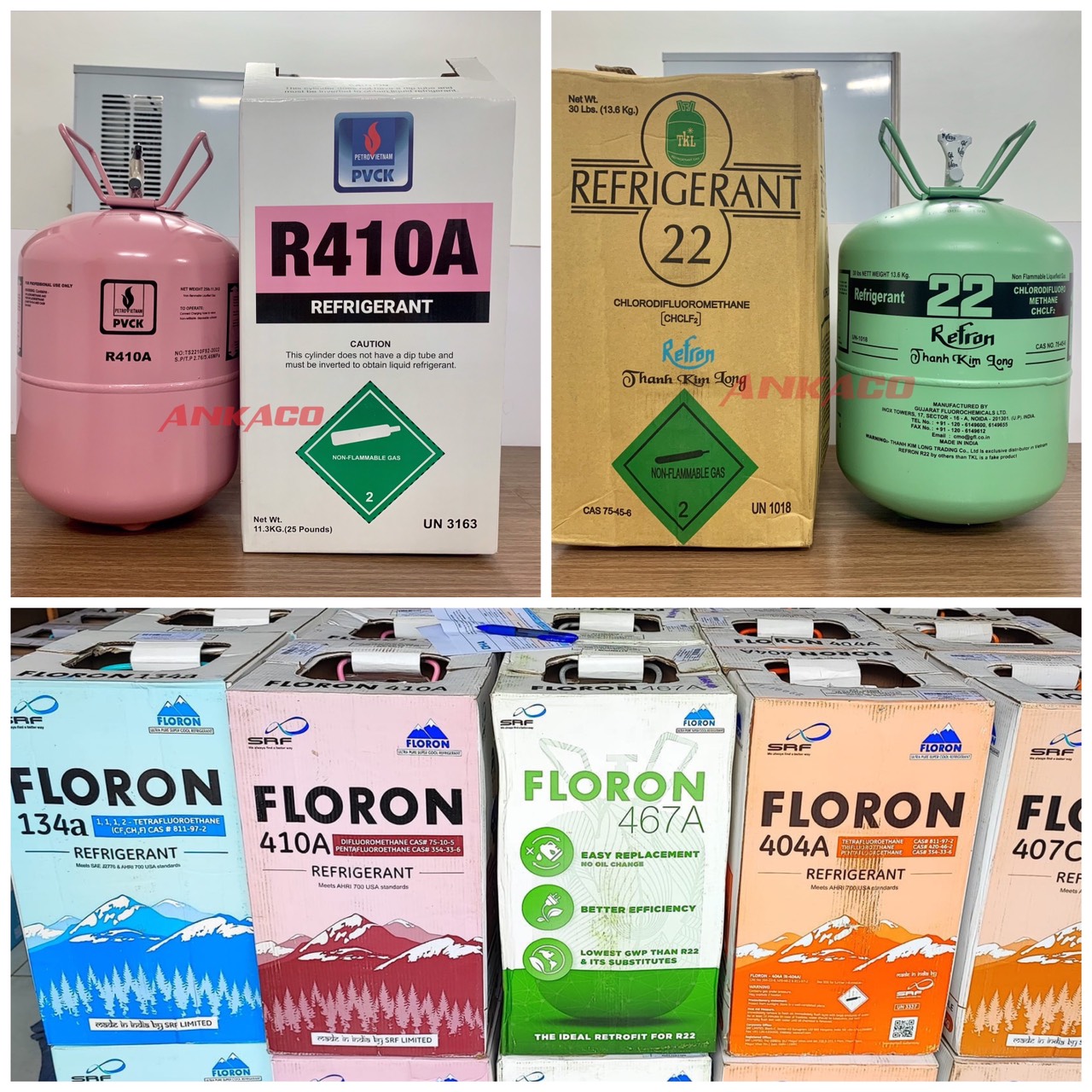 phân phối gas lạnh r600 ấn dộ  trên toàn quốc