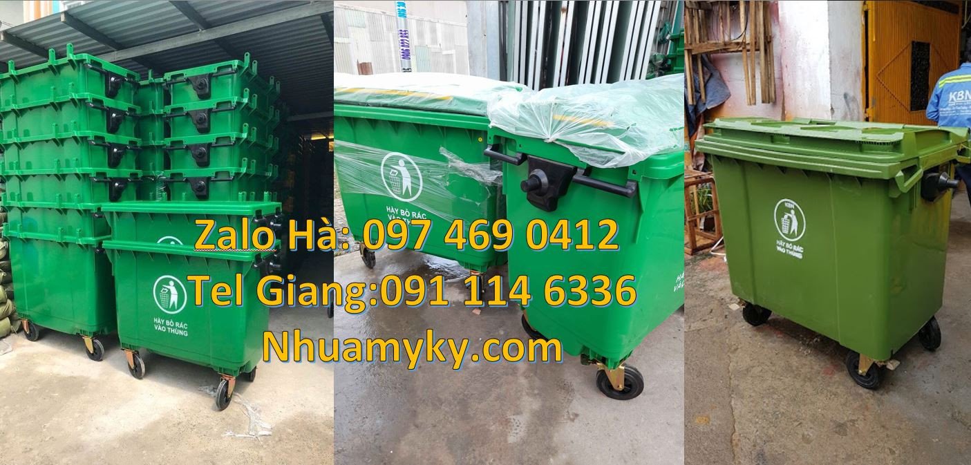 Bán xe thu gom rác cỡ lớn 2000l,xe thu gom rác 4 bánh xe có nắp đậy rẻ