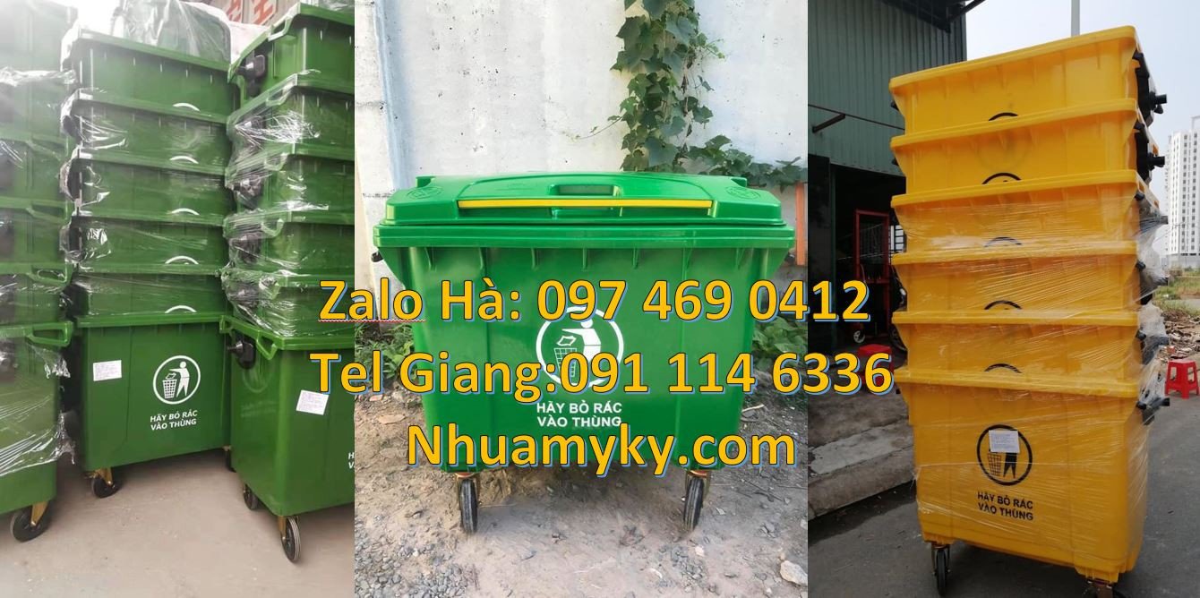Bán xe thu gom rác cỡ lớn 2000l,xe thu gom rác 4 bánh xe có nắp đậy rẻ
