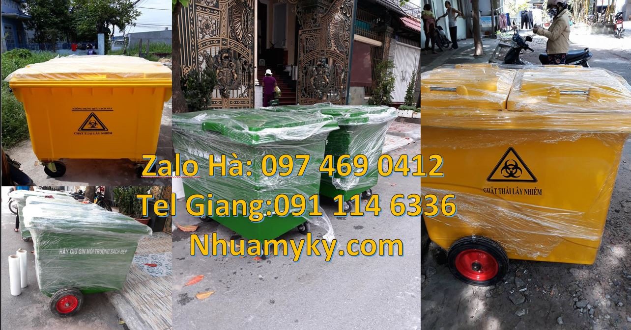 Bán xe thu gom rác cỡ lớn 2000l,xe thu gom rác 4 bánh xe có nắp đậy rẻ
