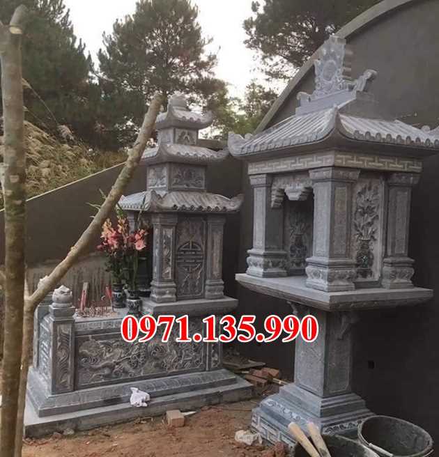 Bàn thờ thiên đá - Mẫu bàn thờ thiên bằng đá xanh đẹp bán Hoà Bình
