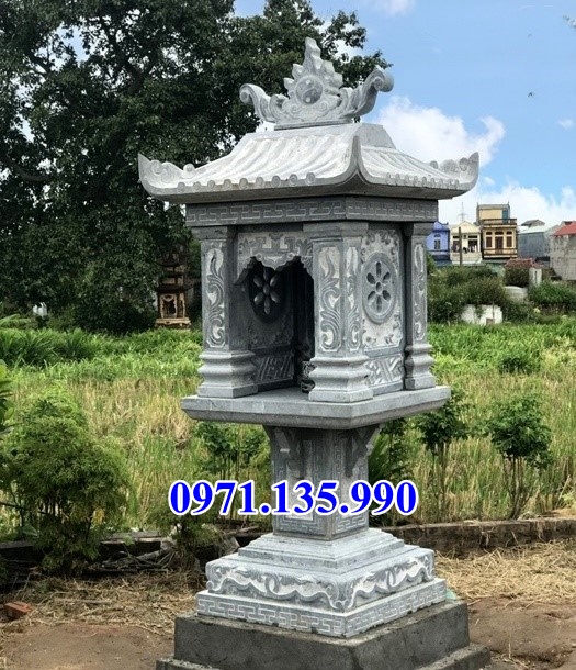 Bàn thờ thiên đá - Mẫu bàn thờ thiên bằng đá xanh đẹp bán Hoà Bình